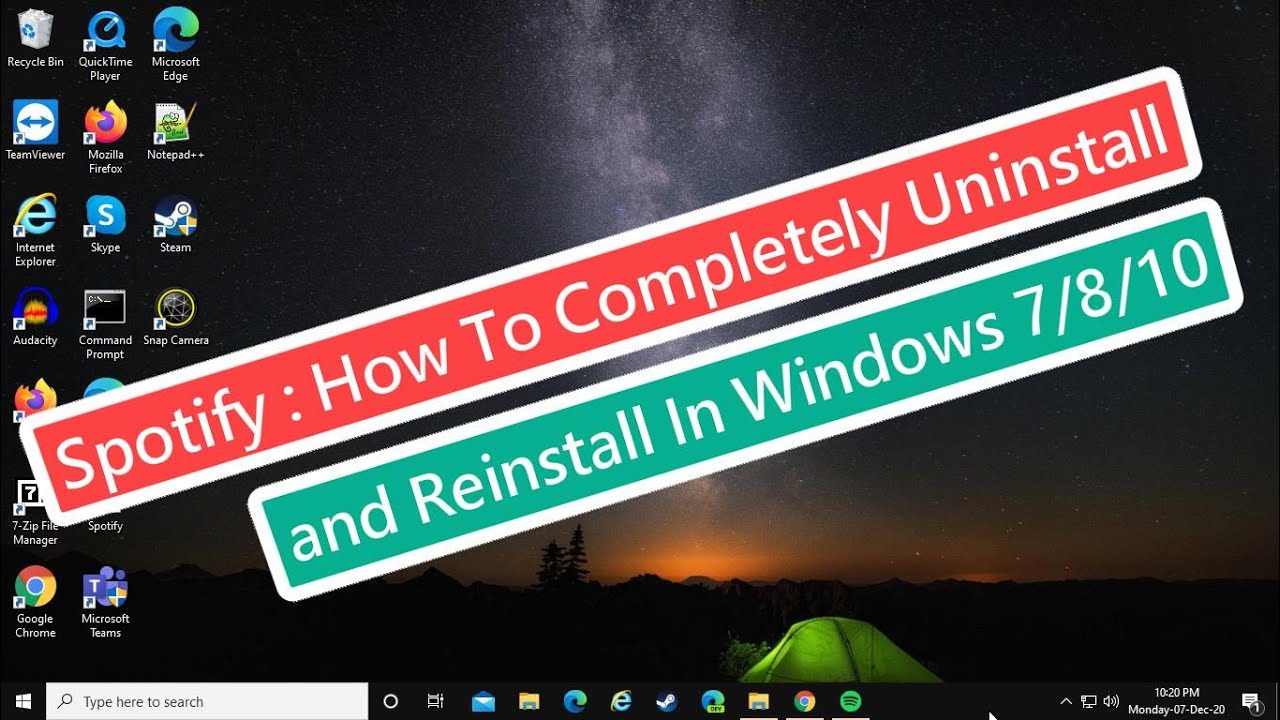 Desinstalación y reinstalación completa de Spotify en Windows: tutorial fácil