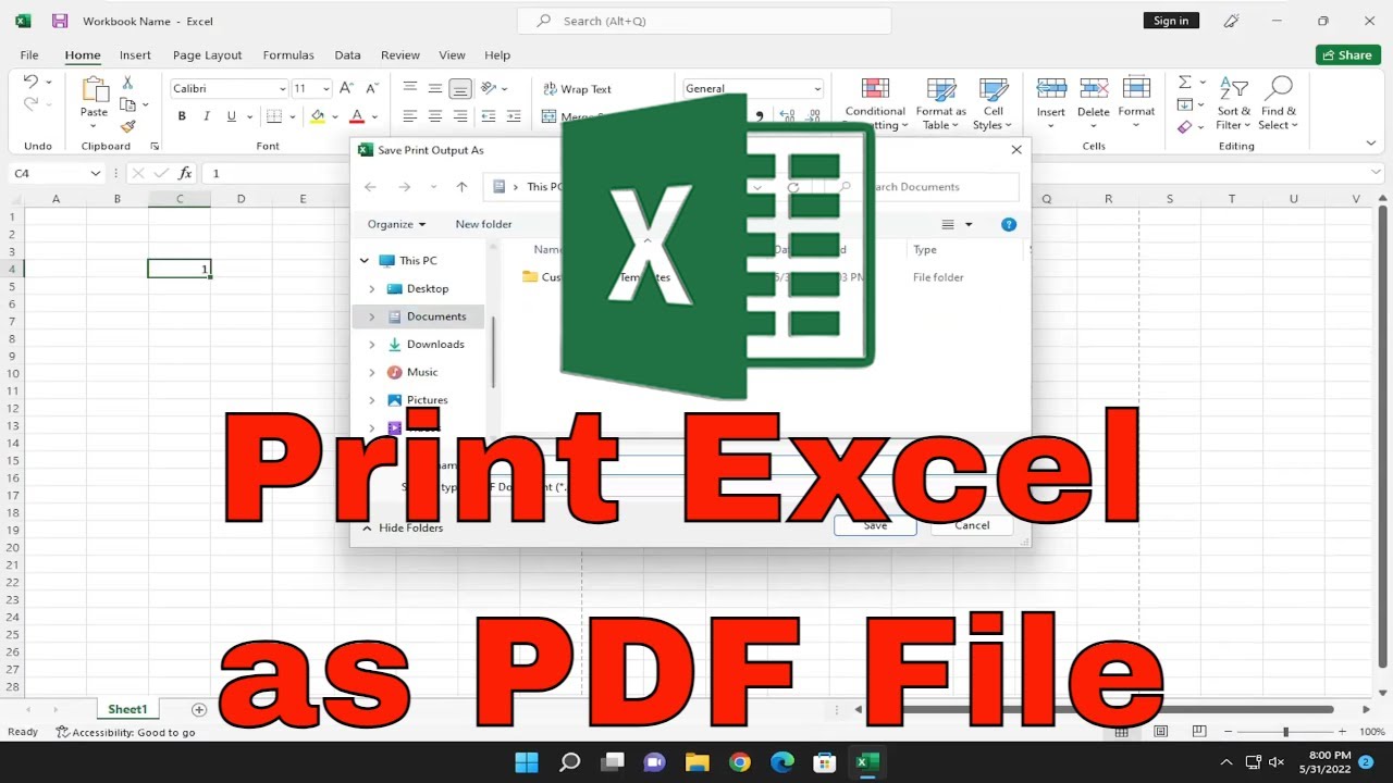 Imprimir Excel como PDF [Tutorial]