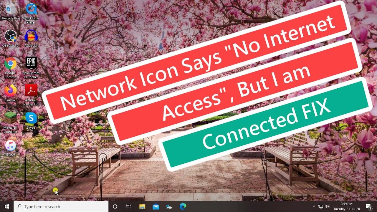 Ic. red no internet aunque estoy conectado – Solución