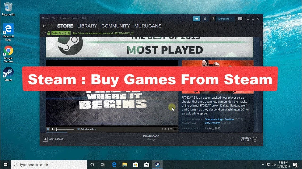 Comprar juegos en tutorial paso a paso