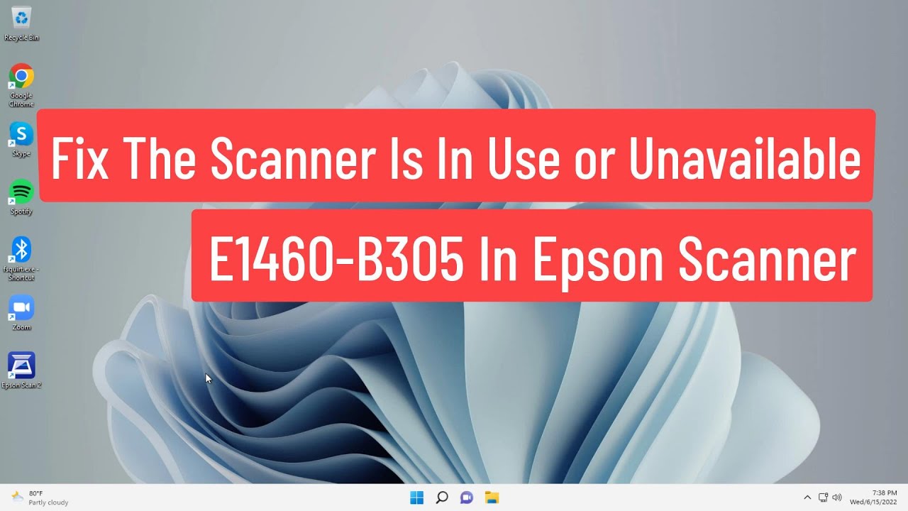 Arreglar problema Scanner en uso o no disponible en Escáner Epson: Video Tutorial Solución completa en 3 pasos.