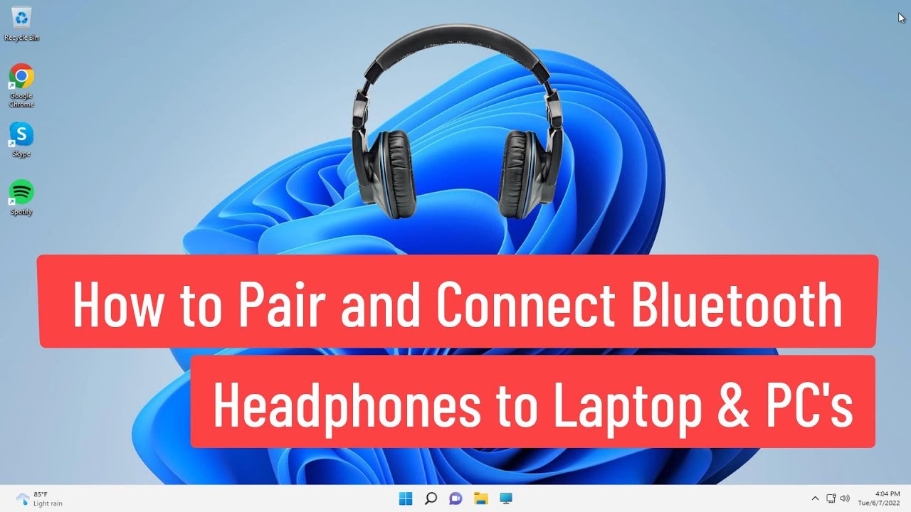 Tutorial: Cómo conectar auriculares Bluetooth a una computadora
