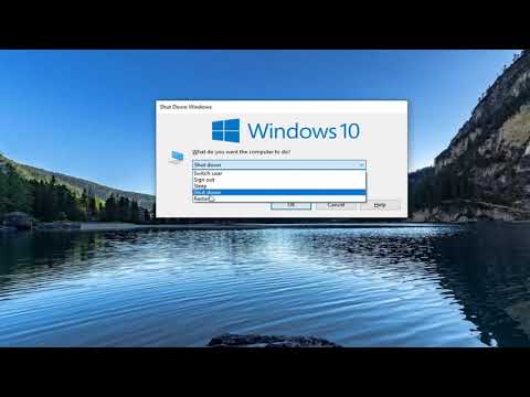 «Apagar sin instalar actualizaciones en Windows 10»