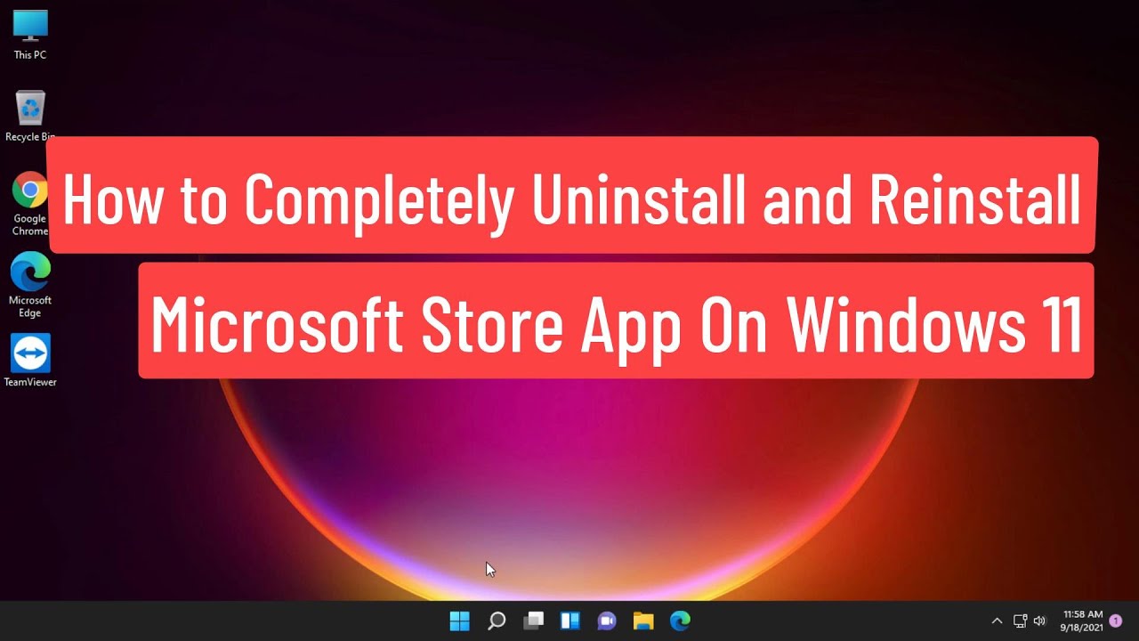 Cómo Desinstalar Y Reinstalar Completamente La Aplicación De Microsoft Store En Windows 11 6232