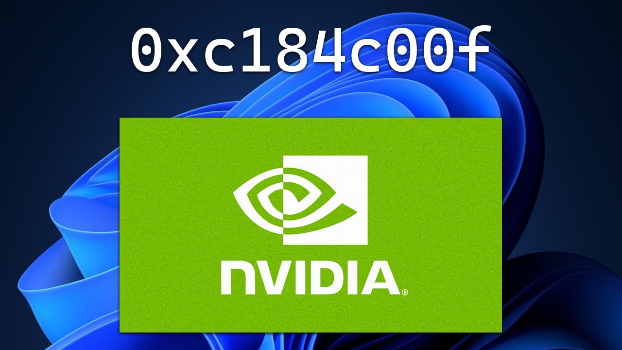 Cómo solucionar el código de error 0xc184c00f de Nvidia GeForce en Windows 11.