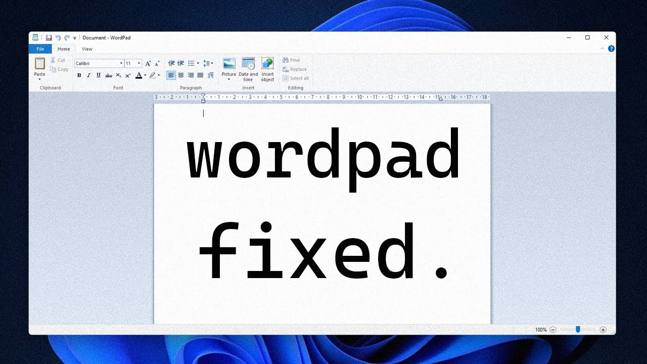 Solución rápida: arreglo para WordPad que no se abre en Windows 11