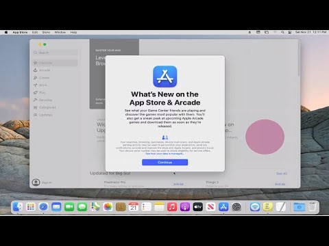 «Cómo abrir App Store en macOS Big Sur: Tutorial»