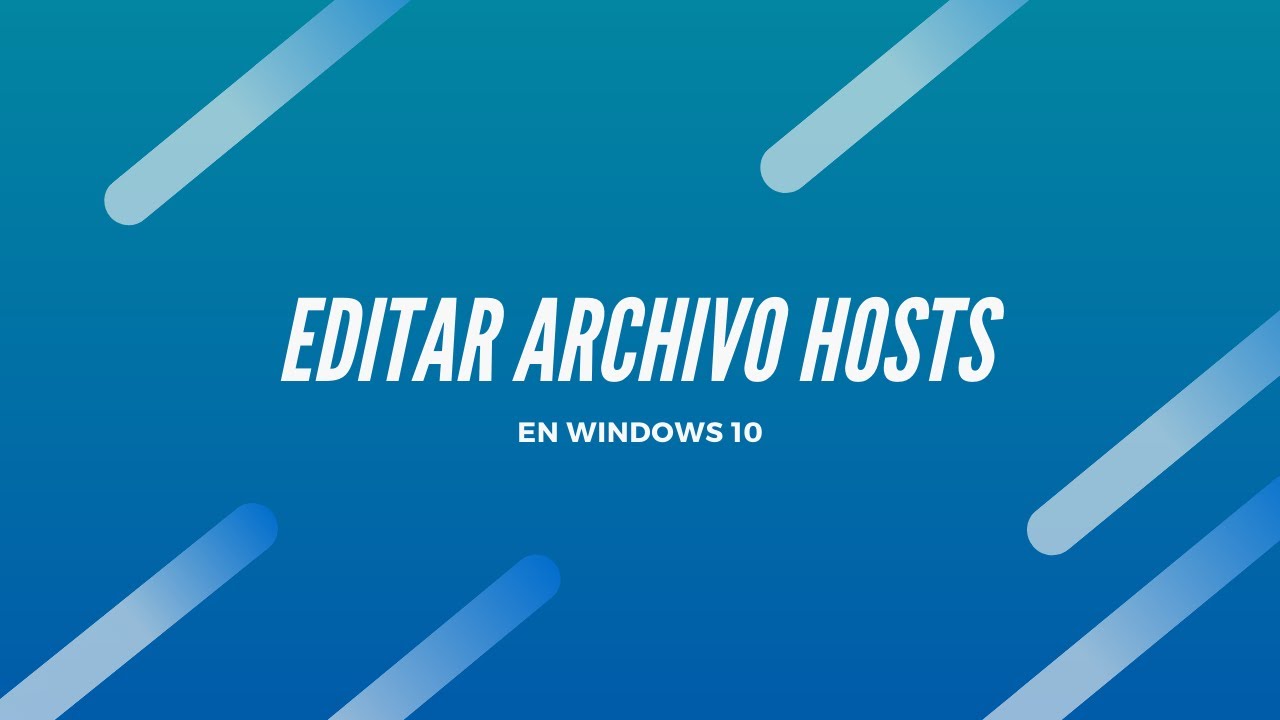 Configurar el fichero HOST de Windows: Guía paso a paso
