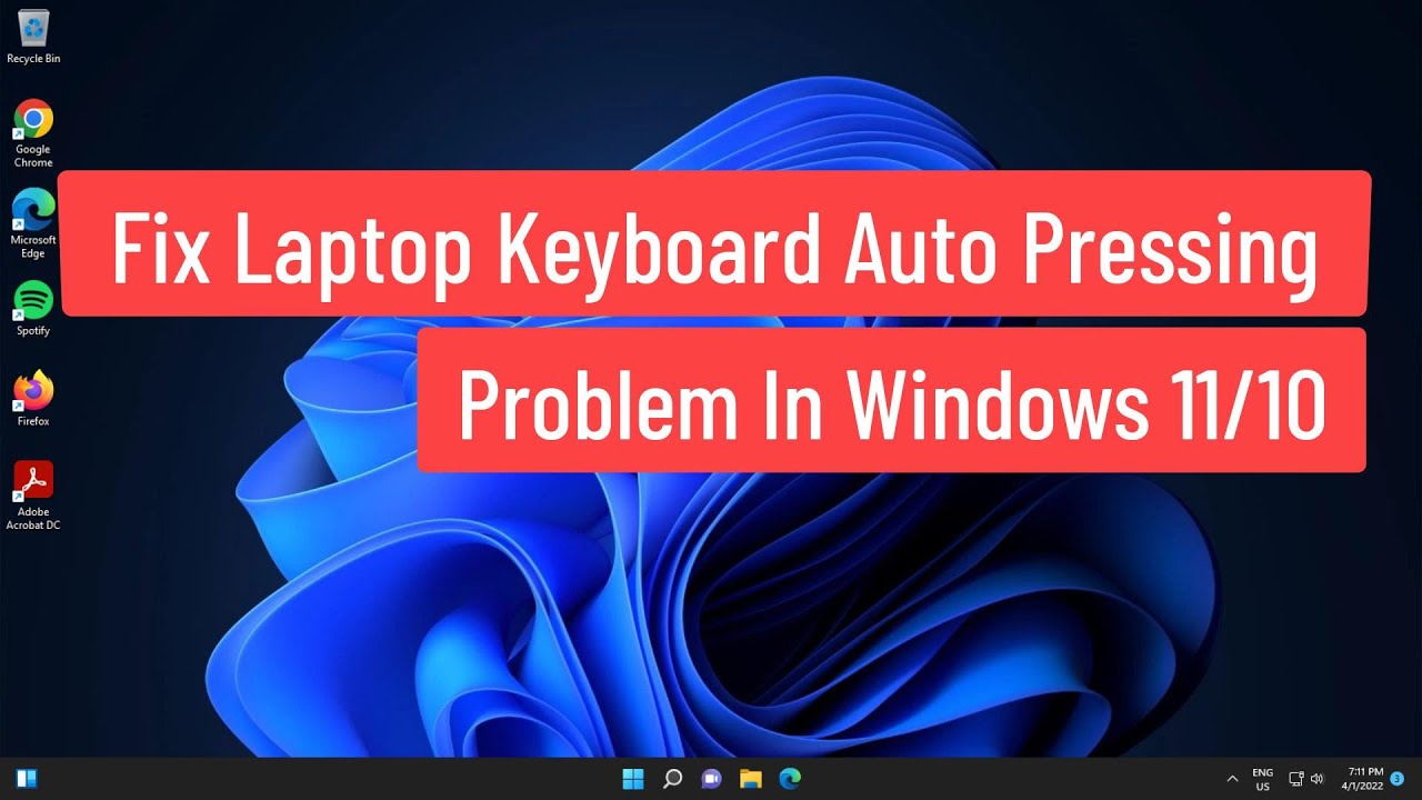Solución problemas teclado automático en Windows 11/10: métodos en video tutorial