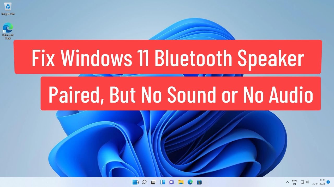 Solución problema audio Bluetooth en Windows 11