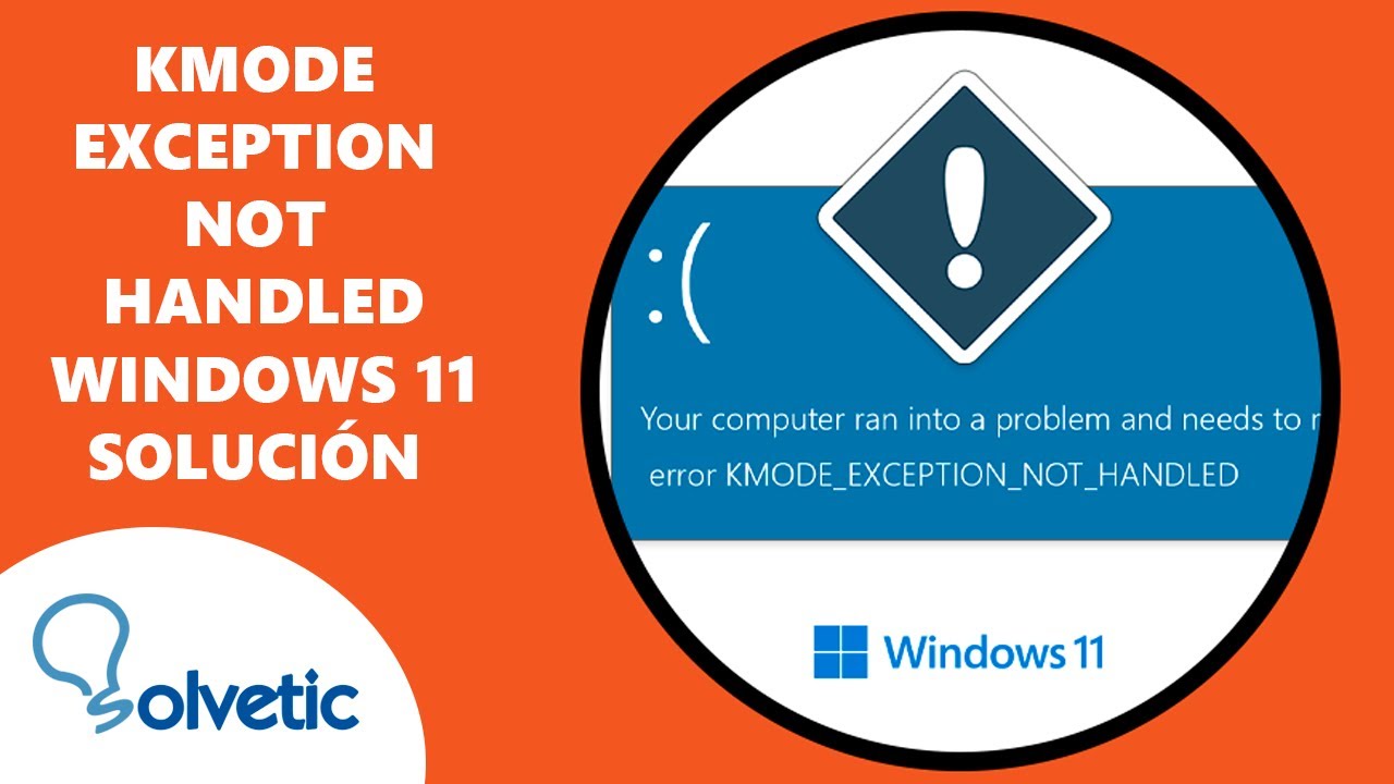 Solución de problemas Kmode Exception Not Handled en Windows 10 Mundowin