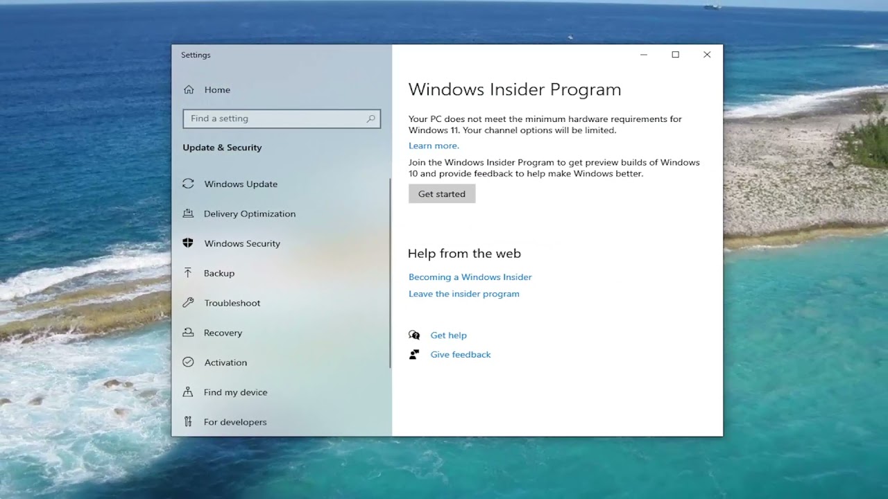 «Tutorial: Cómo actualizar de Windows 10 a Windows 11 Beta»