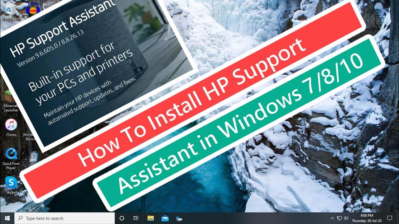 Instalar HP Support Assistant en Windows 7/8/10 [Tutorial]