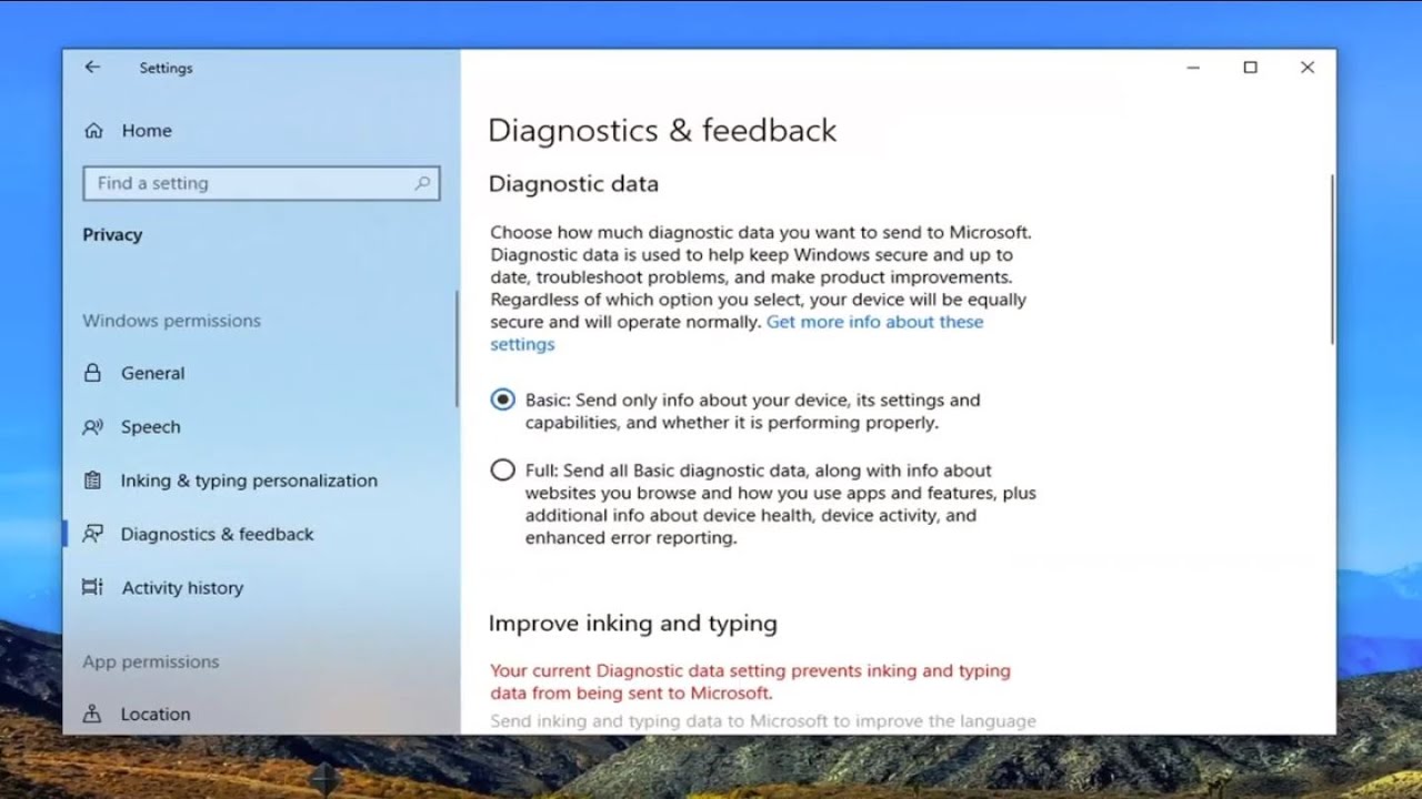 Ajustes diagnósticos impiden obtener Windows 10 Insider Builds: Solución