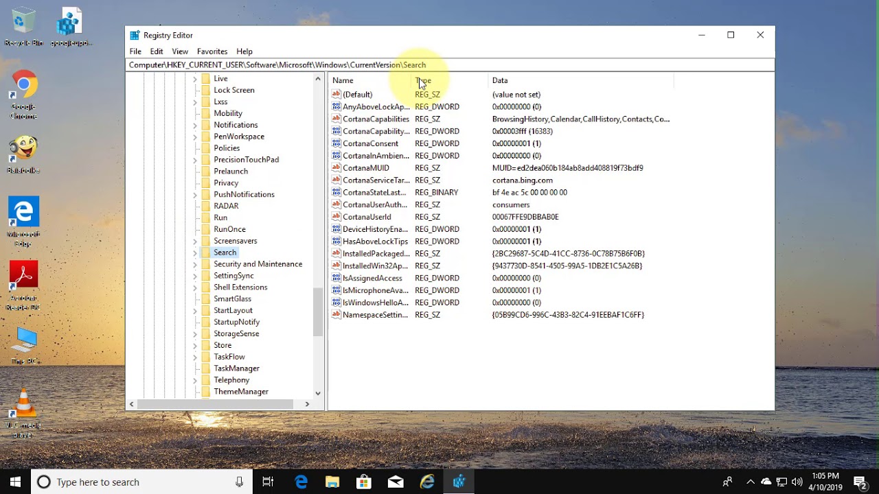 Cómo reemplazar la barra de búsqueda de la barra de tareas con el icono de búsqueda en Windows 10