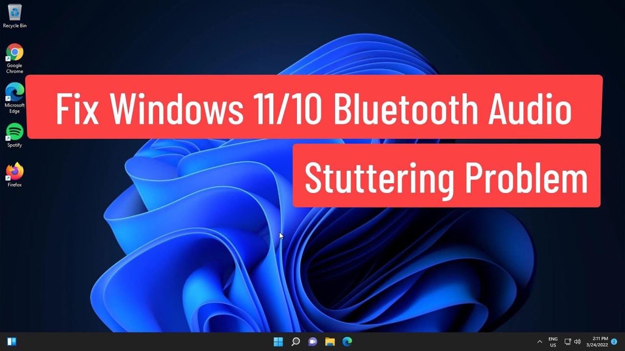 Solucionar problema de tartamudeo de audio Bluetooth en Windows 11/10: métodos de solución de problemas.