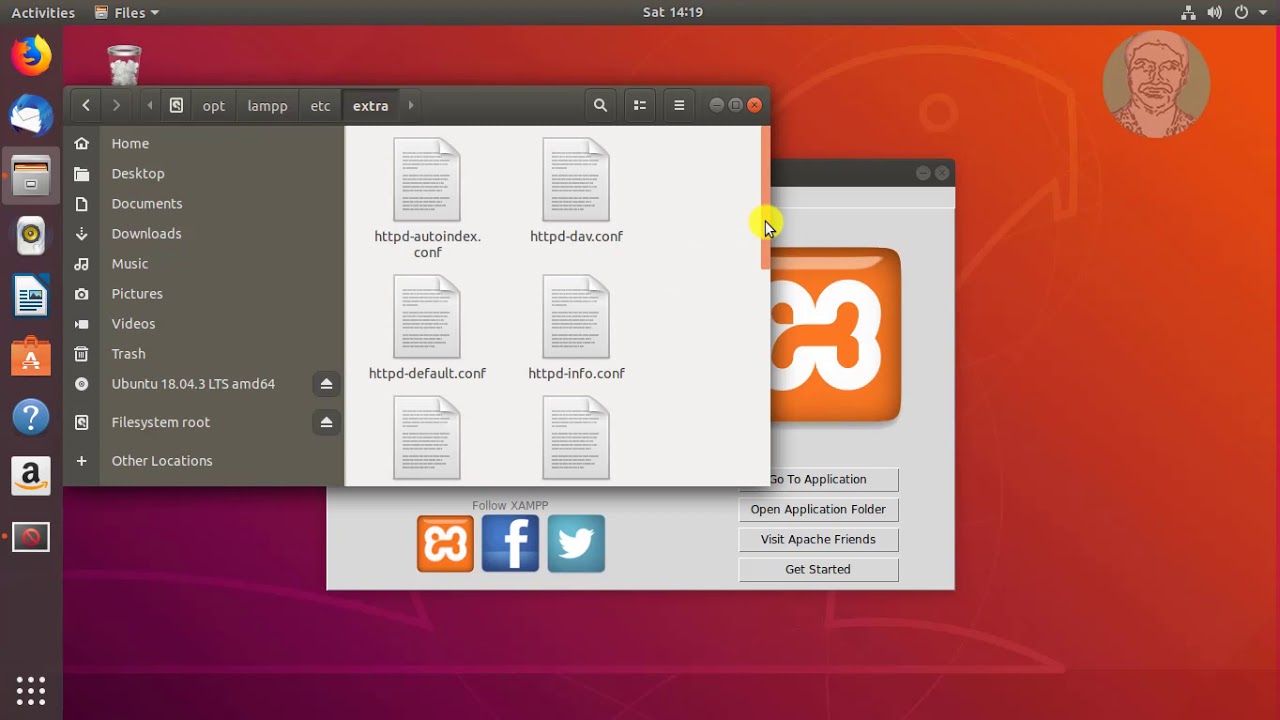 Error 403: Prohibido el acceso a XAMPP en Ubuntu