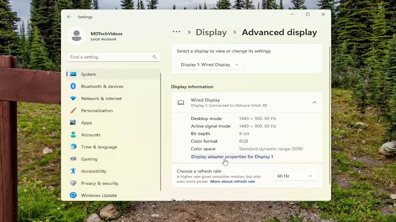 Eliminar pantalla de escritorio en Windows 11/10