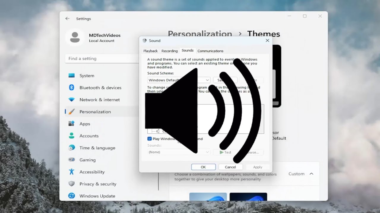 Desactivar sonido de inicio en Windows 11 [Tutorial]