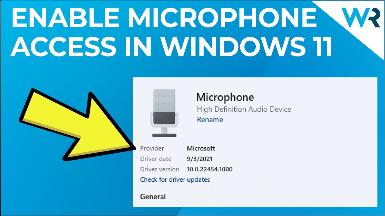 Activar acceso al micrófono en Windows 11