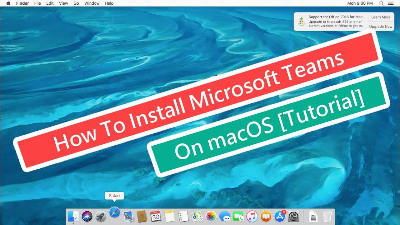 Instalar Microsoft Teams en macOS: Tutorial