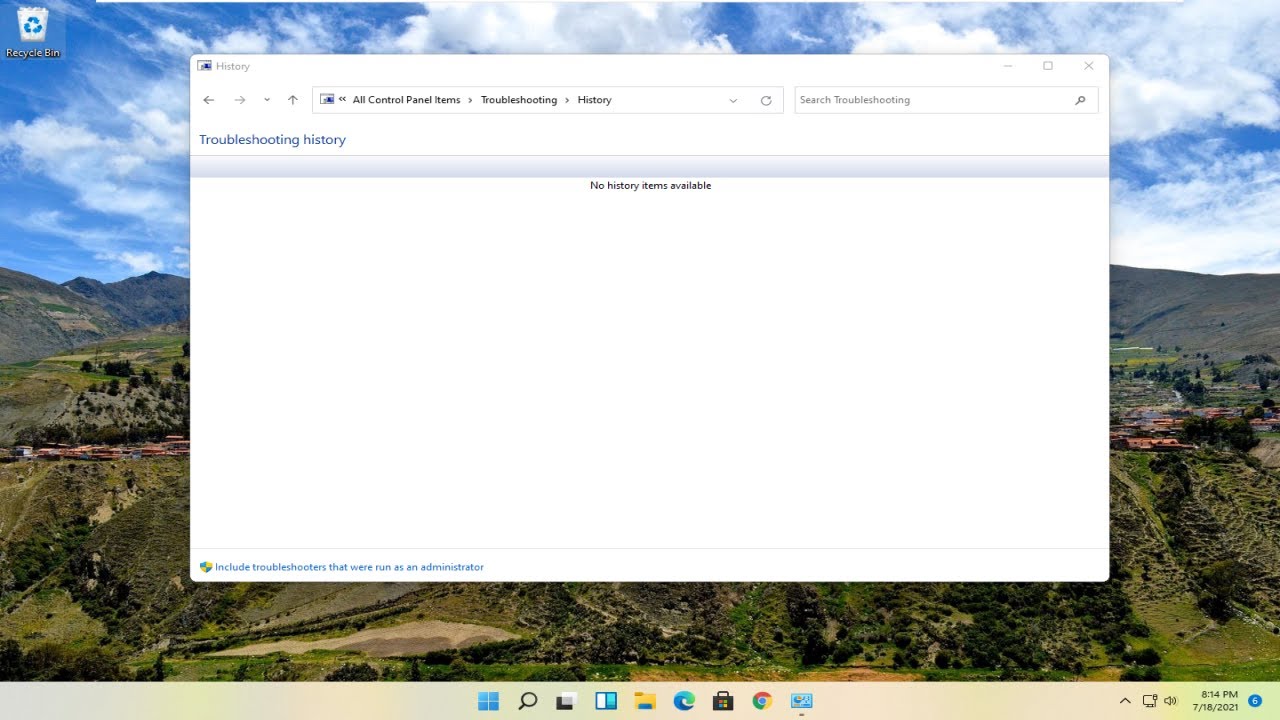 «Solución de problemas de Internet en Windows 11»