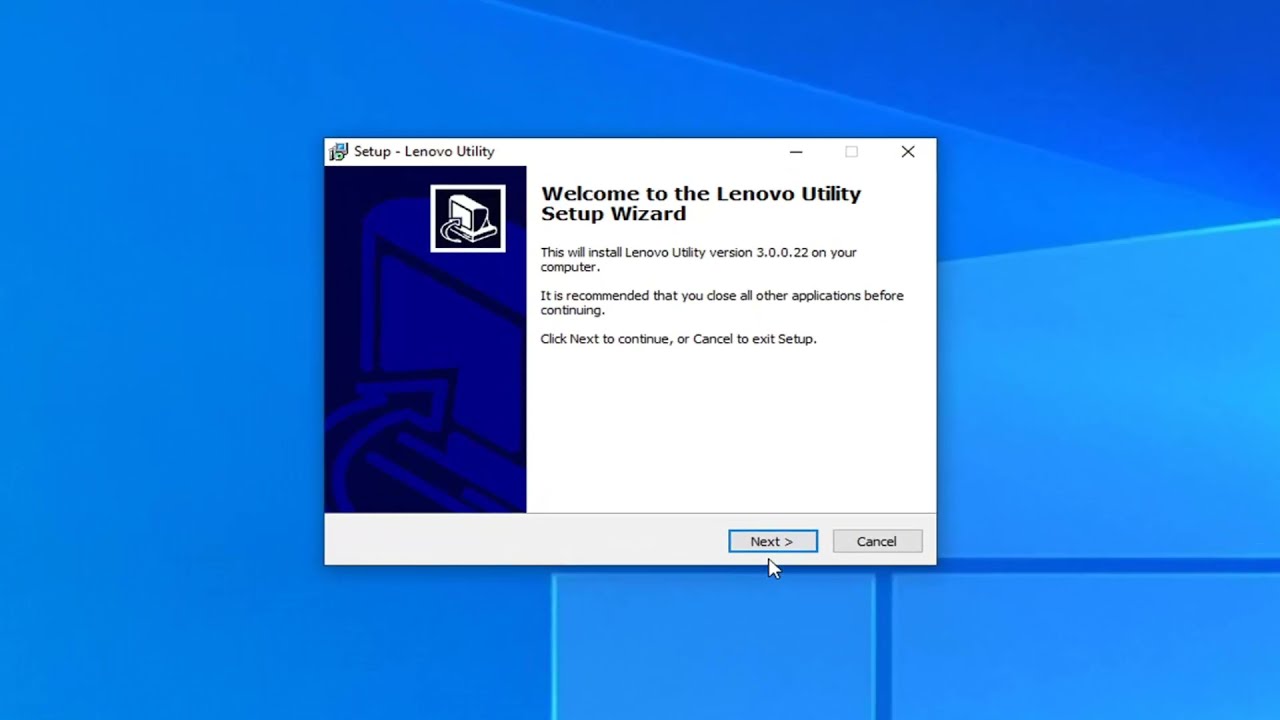 «Solución de error de inicio de Lenovo Utility Windows no puede encontrar Lenovoutility»