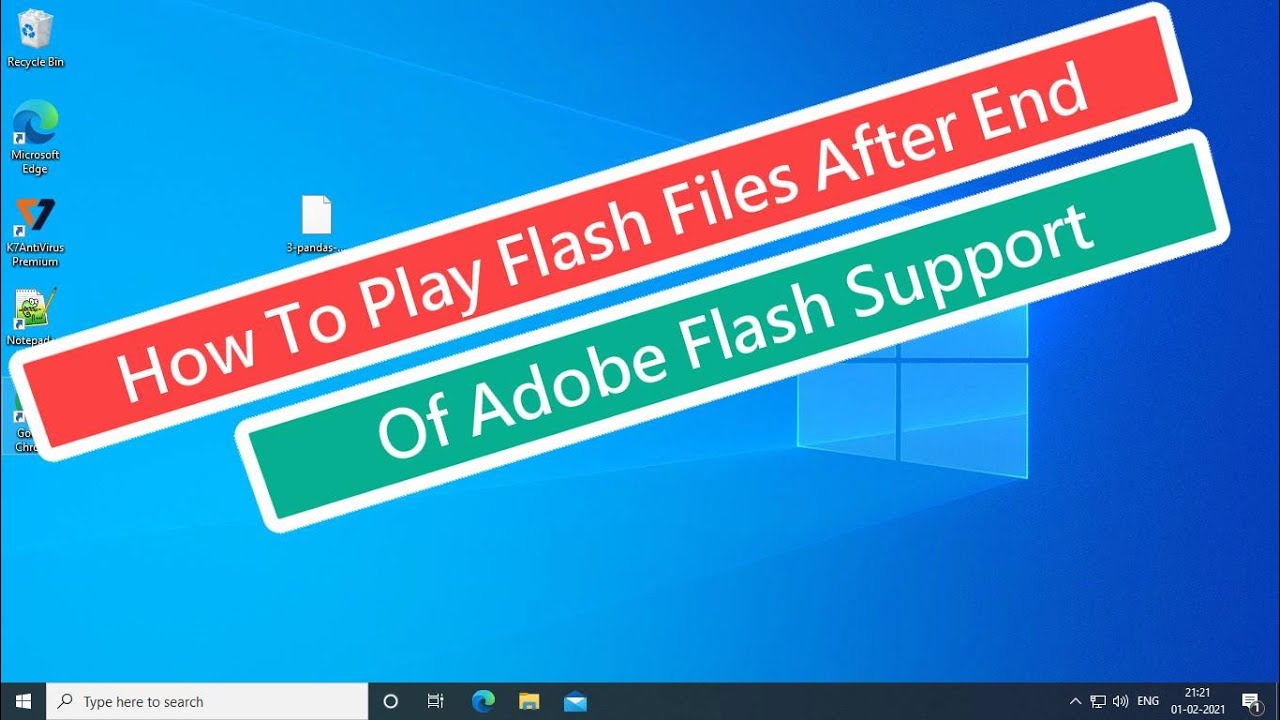 Cómo reproducir archivos Flash después de finalizar el soporte de Adobe Flash [Tutorial]