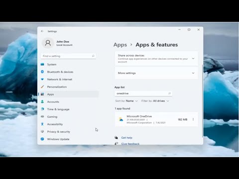 «Eliminar Microsoft OneDrive en Windows 11»