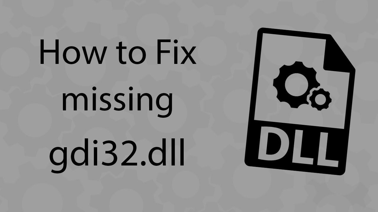 Cómo solucionar el problema de falta de gdi32.dll en Windows 10/11. Forte, la herramienta que necesitas.