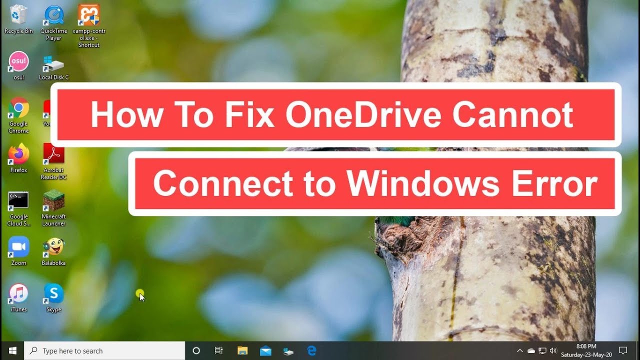 Solución de error de conexión de OneDrive con Windows: 3 métodos
