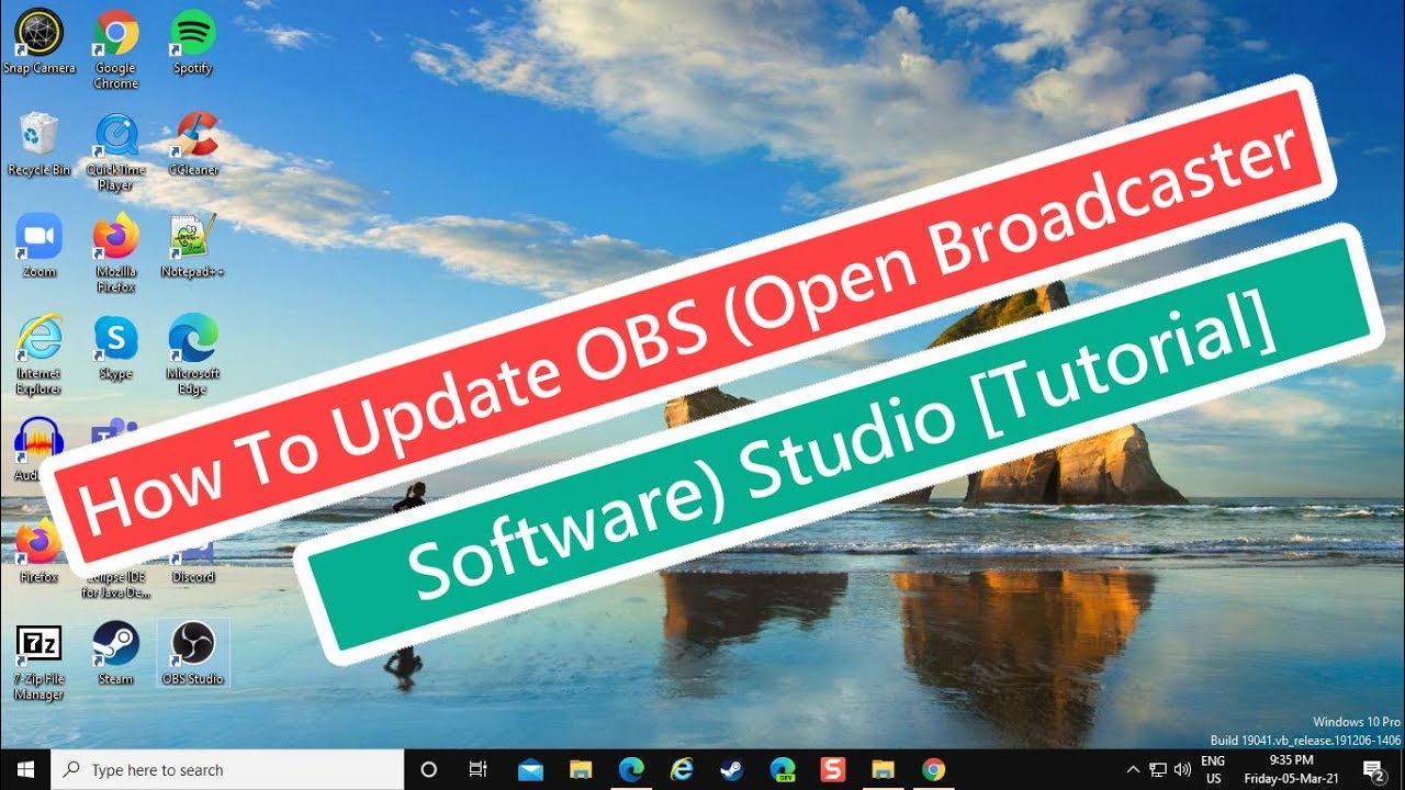 Actualización de OBS Studio: tutorial para actualizar el software de transmisión en vivo
