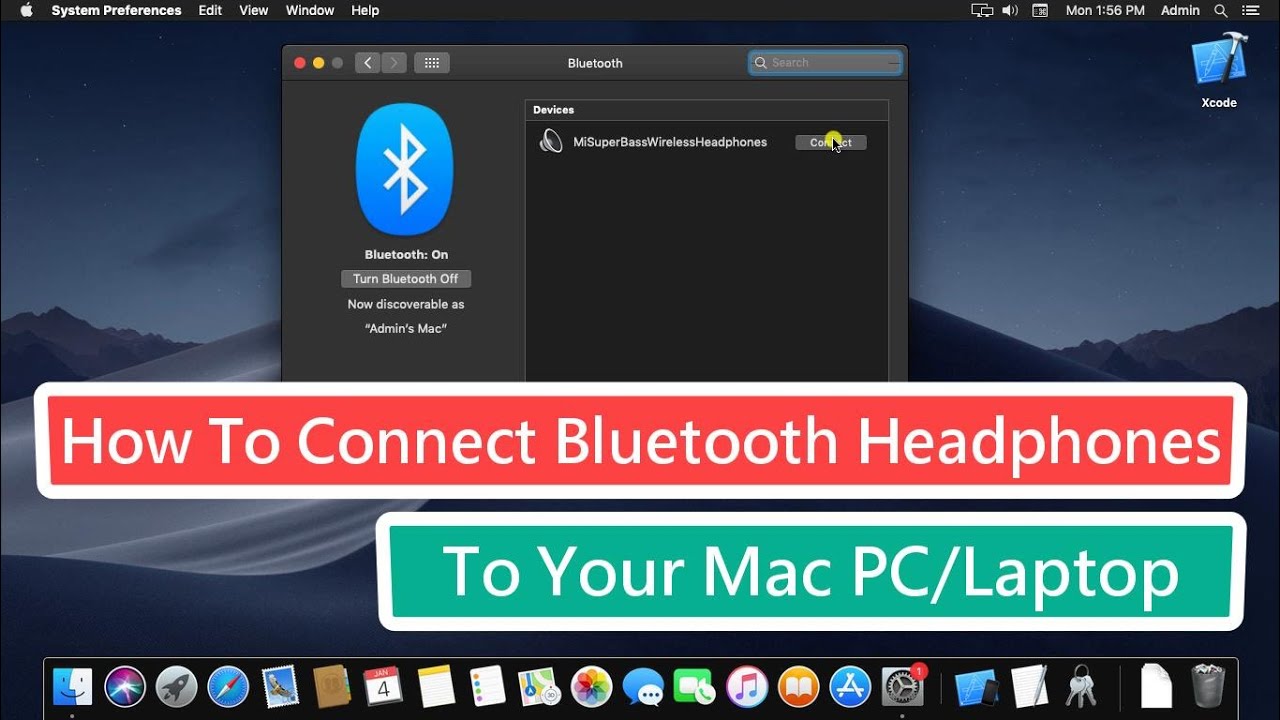 Conectar auriculares Bluetooth a Mac: Tutorial de conexión en 4 pasos.