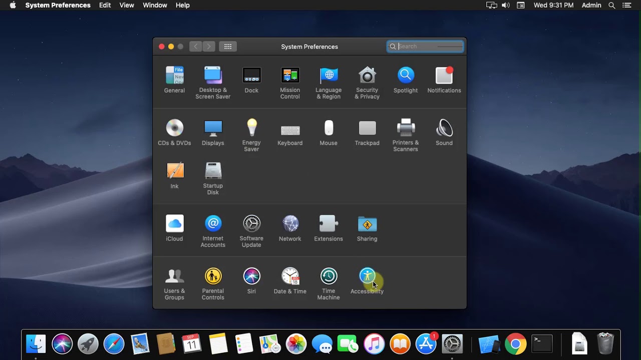 Cómo cambiar el contraste de la pantalla en Mac