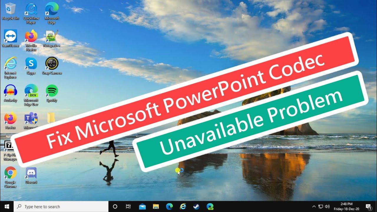 Solución error codec no disponible en Microsoft PowerPoint: K-Lite Codec Pack
