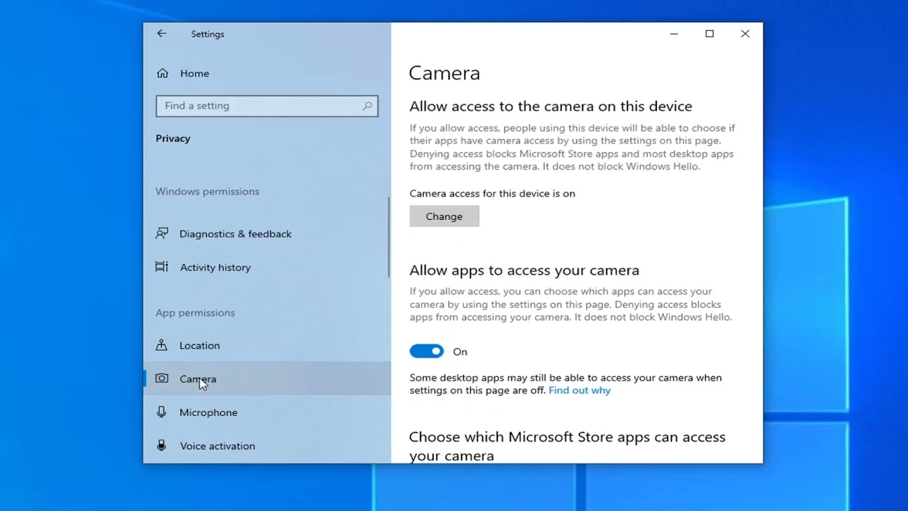 Desactivar Device Census usando la cámara FIX.
