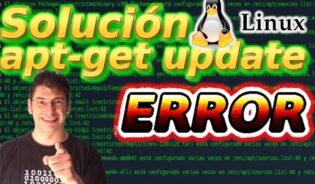Error al configurar apt para instalar paquetes desde el CD.