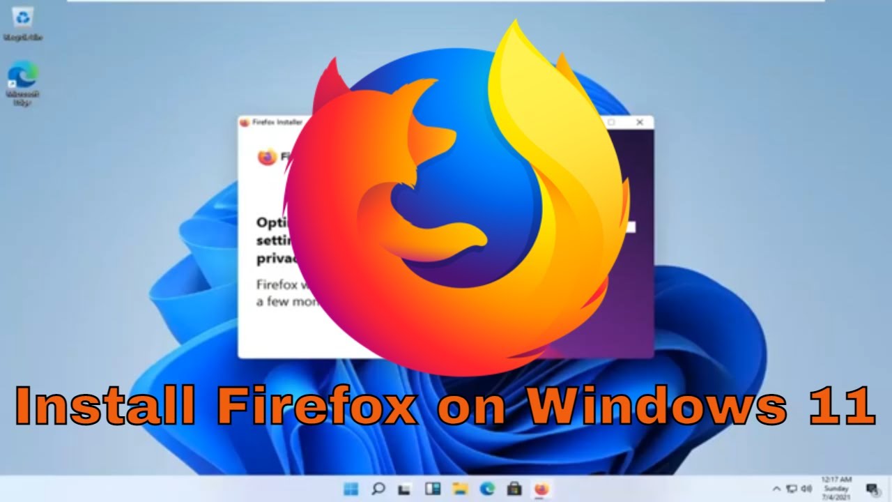 Cómo instalar el navegador Firefox en Windows 11