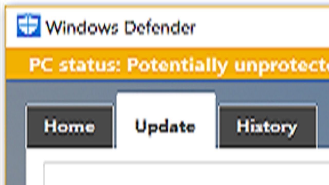 Windows Defender no se activa en Windows 10