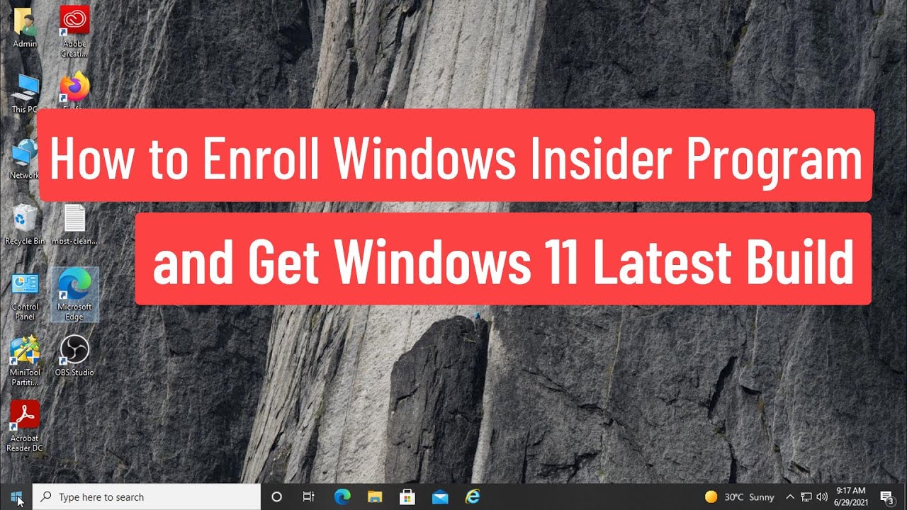 Cómo inscribirse en el programa Windows Insider y obtener la última versión de Windows 11