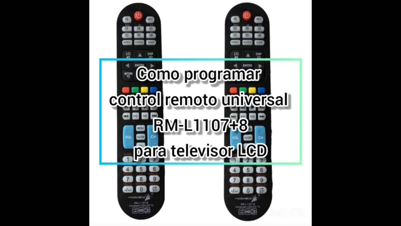 Cómo Configurar Control Universal Huayu Rm-l1107+8 - Mundowin