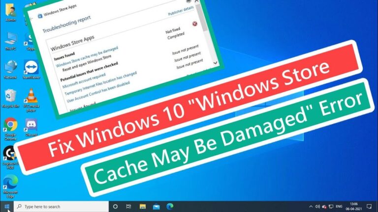 Windows 10: Solución error 'Windows Store Cache dañada' - Mundowin