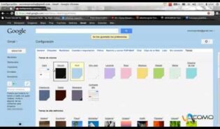 Configuración de cuenta de Gmail: Temas y personalización