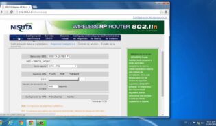 Guía para configurar Nisuta WLAN AP Router 802.11n