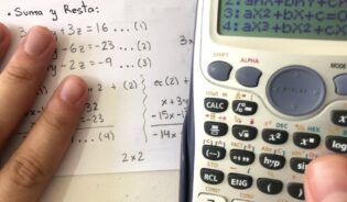 Cómo configurar una calculadora cientifica para ecuaciones