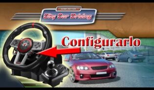 Cómo configurar un volante en city car driving