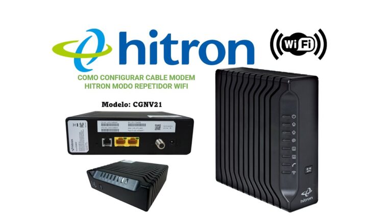 Hitron Router Gci Cómo configurar router hitron cgnv21 como repetidor - Mundowin
