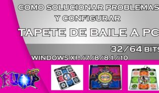 Cómo configurar alfombra de baile para pc