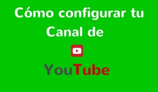 Cómo configurar canal de youtube 2016