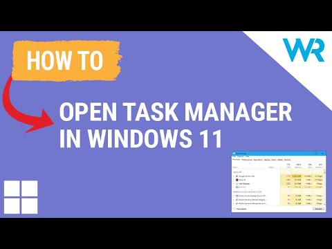 Acceso rápido al Administrador de tareas en Windows 11